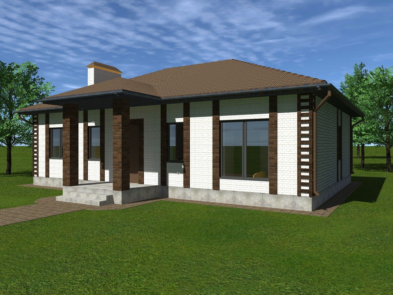 Планировка проекта дома НК2